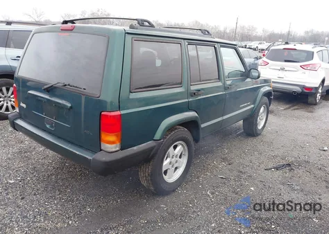 1999 Jeep Cherokee Classic/Sport из США, поврежденный, VIN 1J4FF68S8XL597869